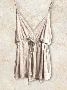 ✨MIX&MATCH: 4 FOR $25✨Women’s V-Neck Spaghetti Strap Drawstring Tank Top